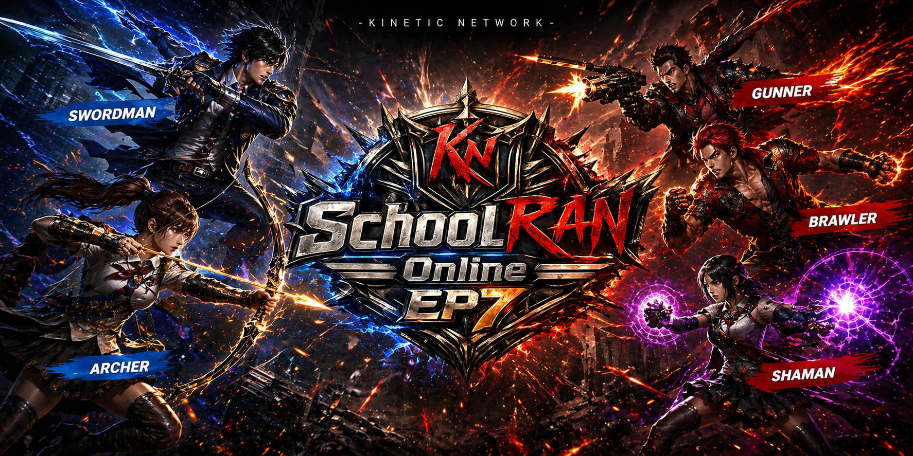 Topup game cepat murah - School RAN Online EP7