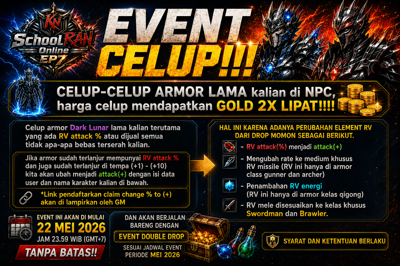 Event celup-celup gold 2x lipat 